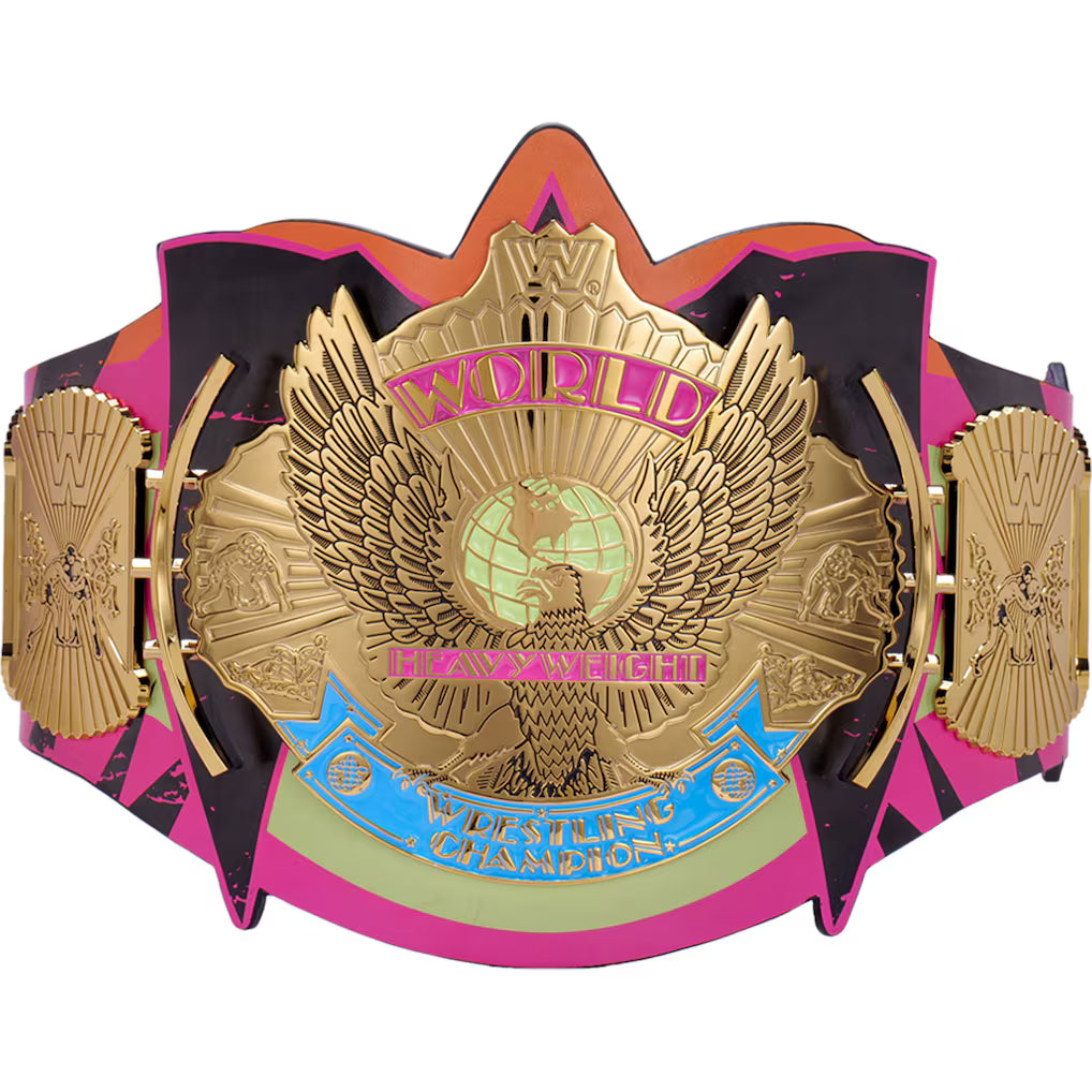 The Ultimate Warrior Signature Series Championship Replica Title Belt