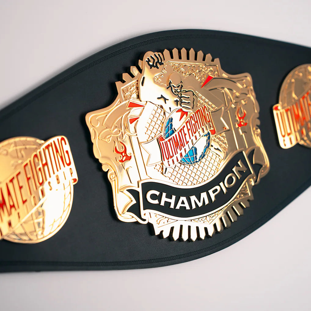 UFC Ulti-Man Vintage Replica Championship Title Belt