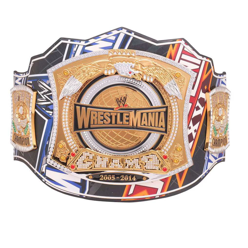 WrestleMania 40 Limited Edition Spinner Replica Title Belt