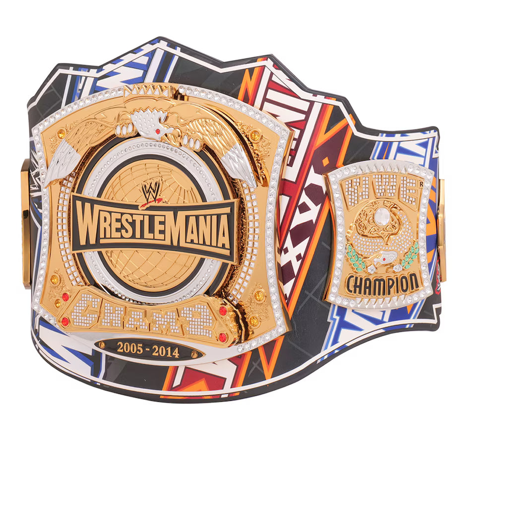 WrestleMania 40 Limited Edition Spinner Replica Title Belt