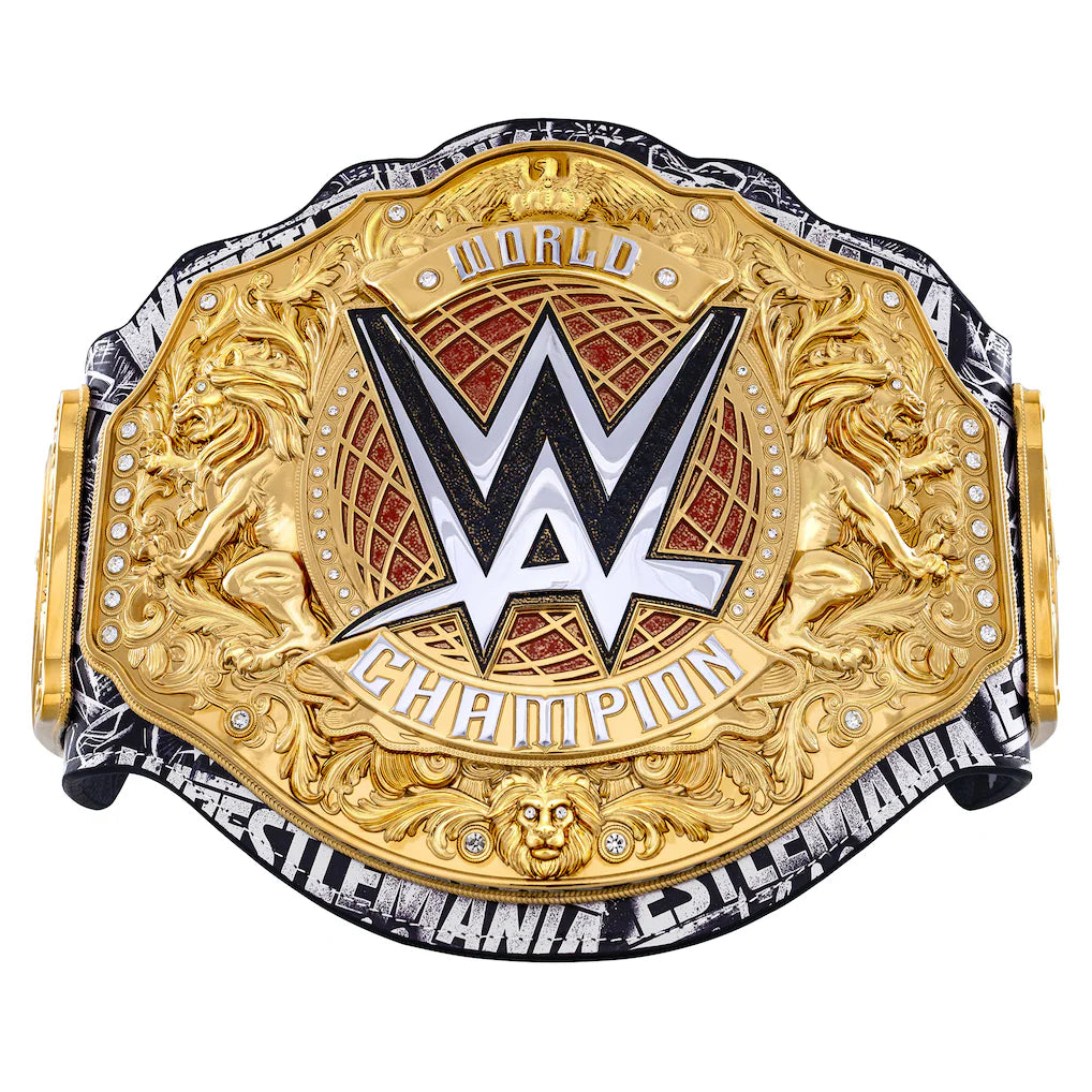 WrestleMania 42 CM Punk vs Roman Reigns Matchup Limited-Edition Championship Title Belt