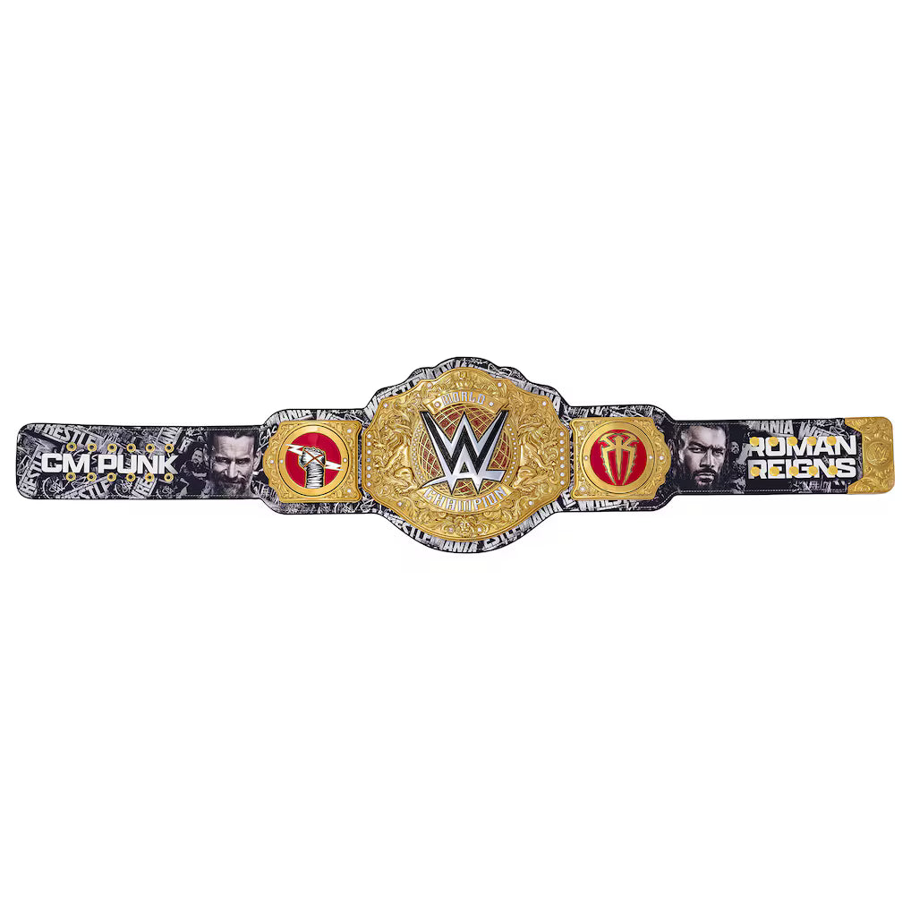 WrestleMania 42 CM Punk vs Roman Reigns Matchup Limited-Edition Championship Title Belt