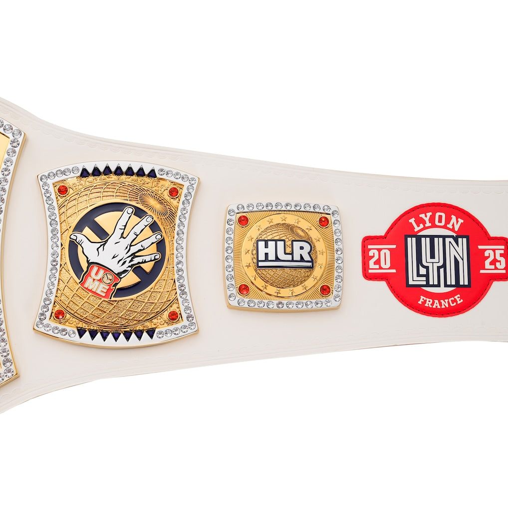 WWE John Cena Farewell 2025 Lyon Spinner Championship Replica Title Belt