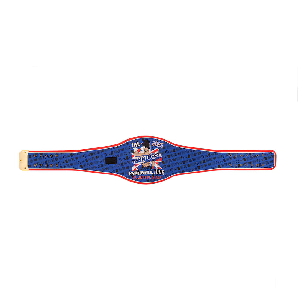 WWE John Cena Farewell 2025 Spinner Championship Replica Title Belt - London