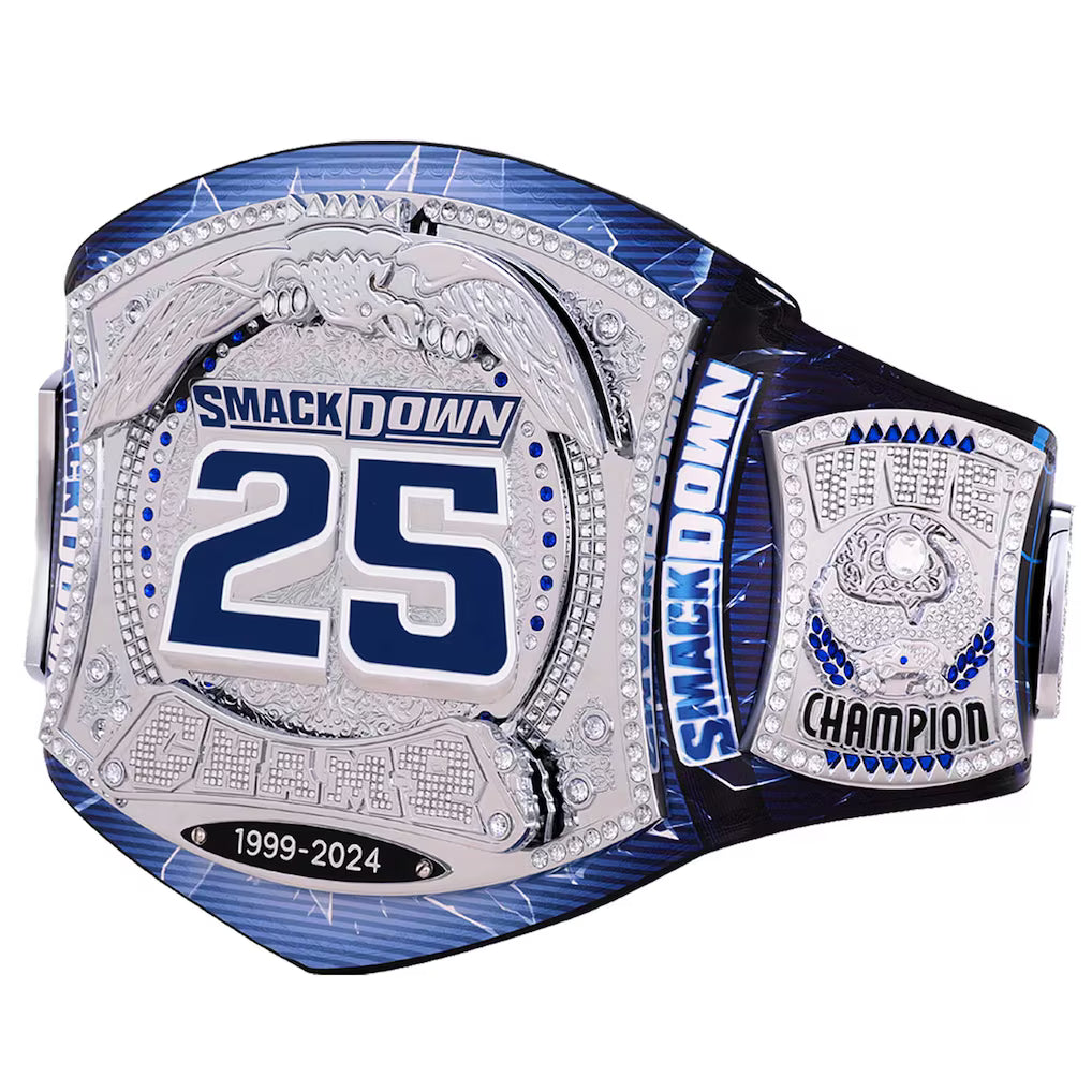 SmackDown 25 Years Special Edition Spinner Replica Title Belt