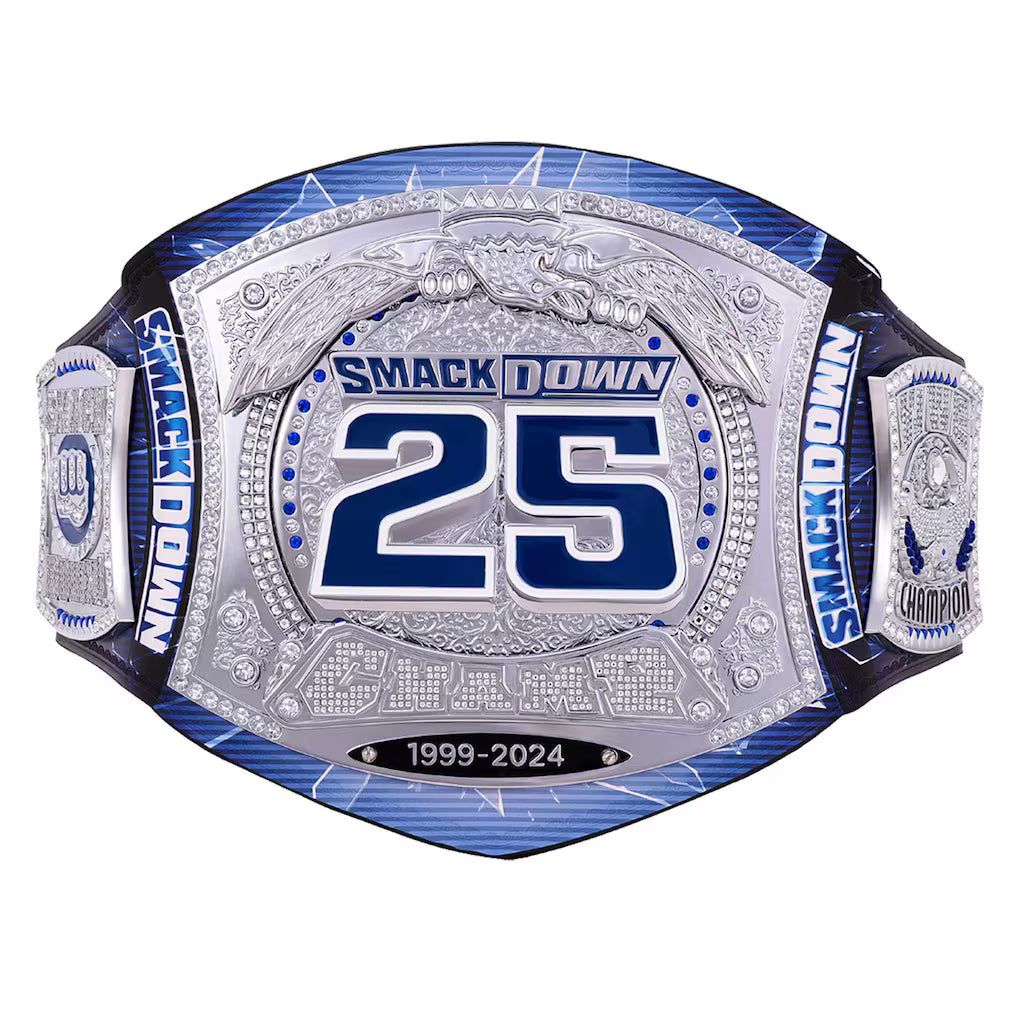 SmackDown 25 Years Special Edition Spinner Replica Title Belt