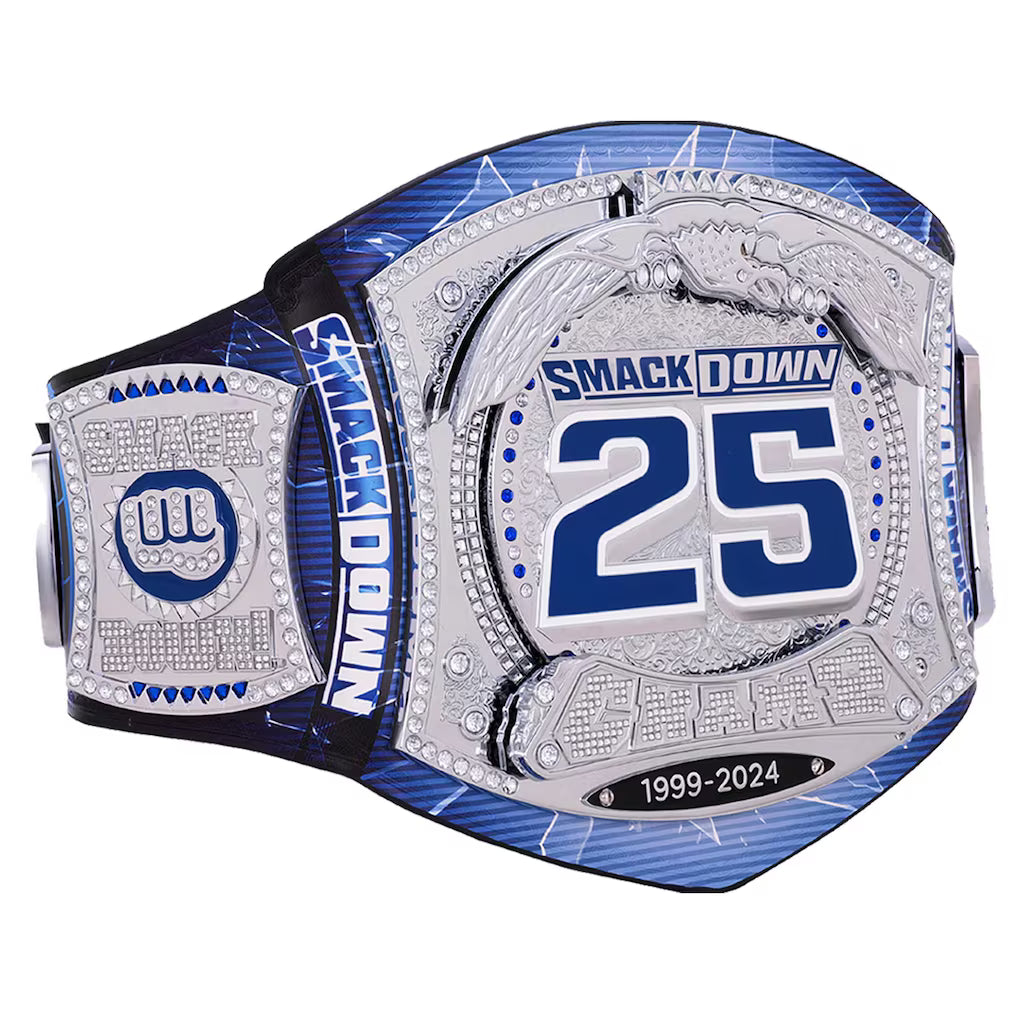 SmackDown 25 Years Special Edition Spinner Replica Title Belt