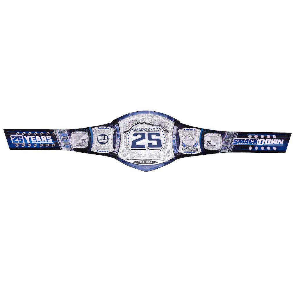 SmackDown 25 Years Special Edition Spinner Replica Title Belt