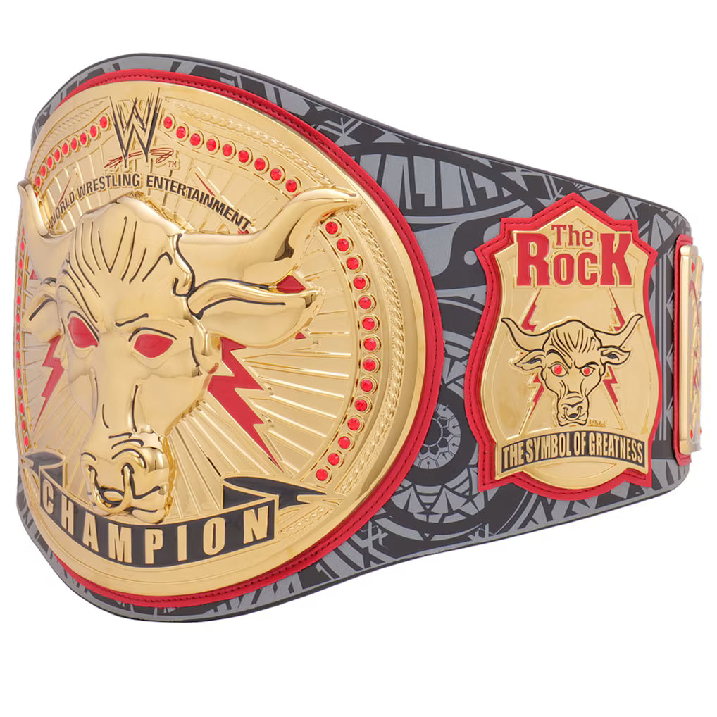 The Rock Signature Series Replica Title Belt