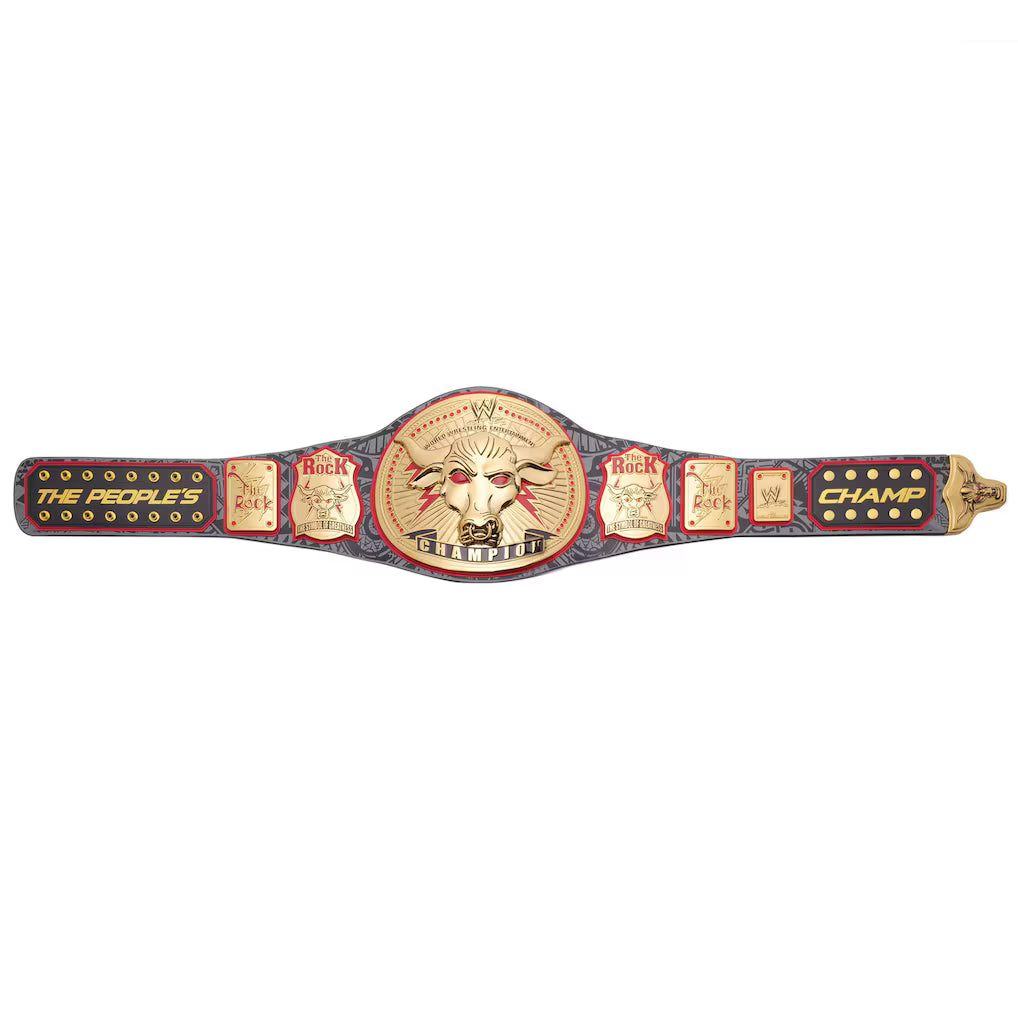 The Rock Signature Series Replica Title Belt