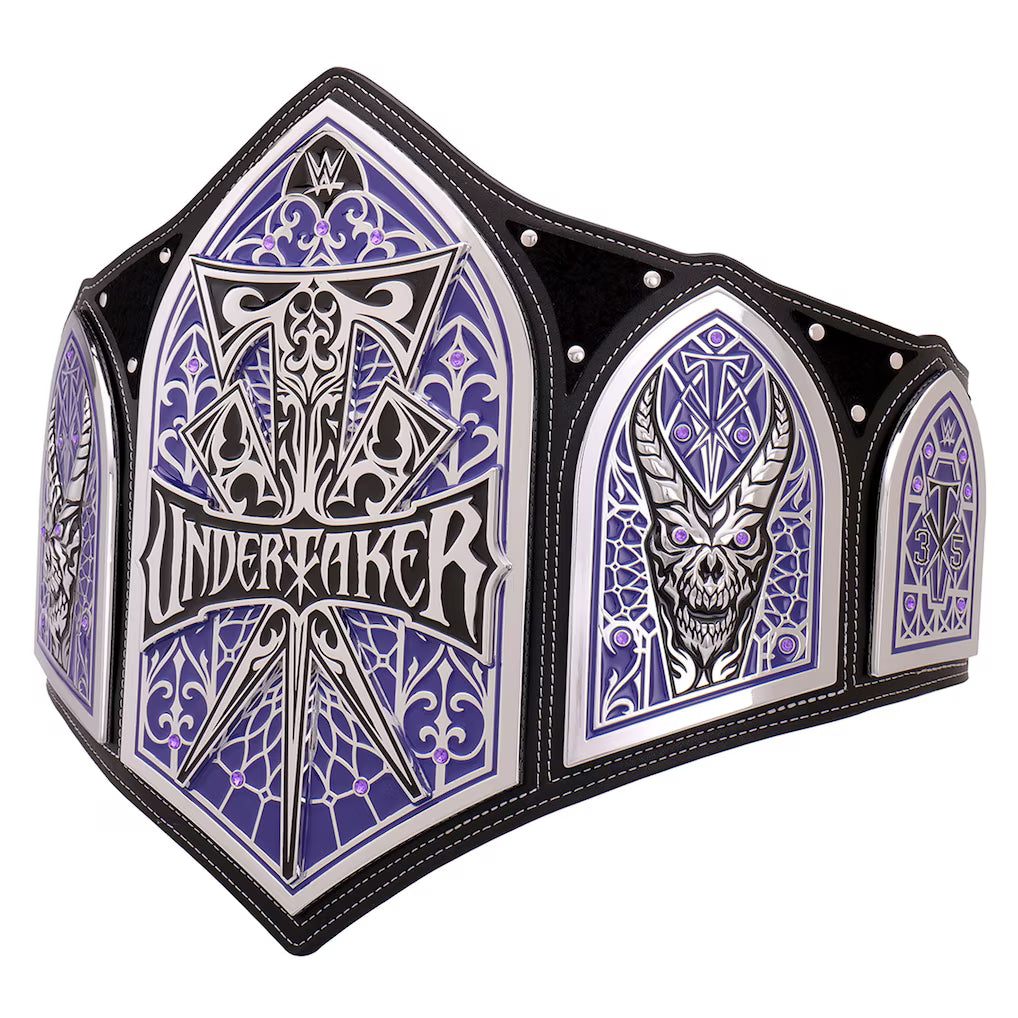 The Undertaker 35 Years Legacy Title Belt