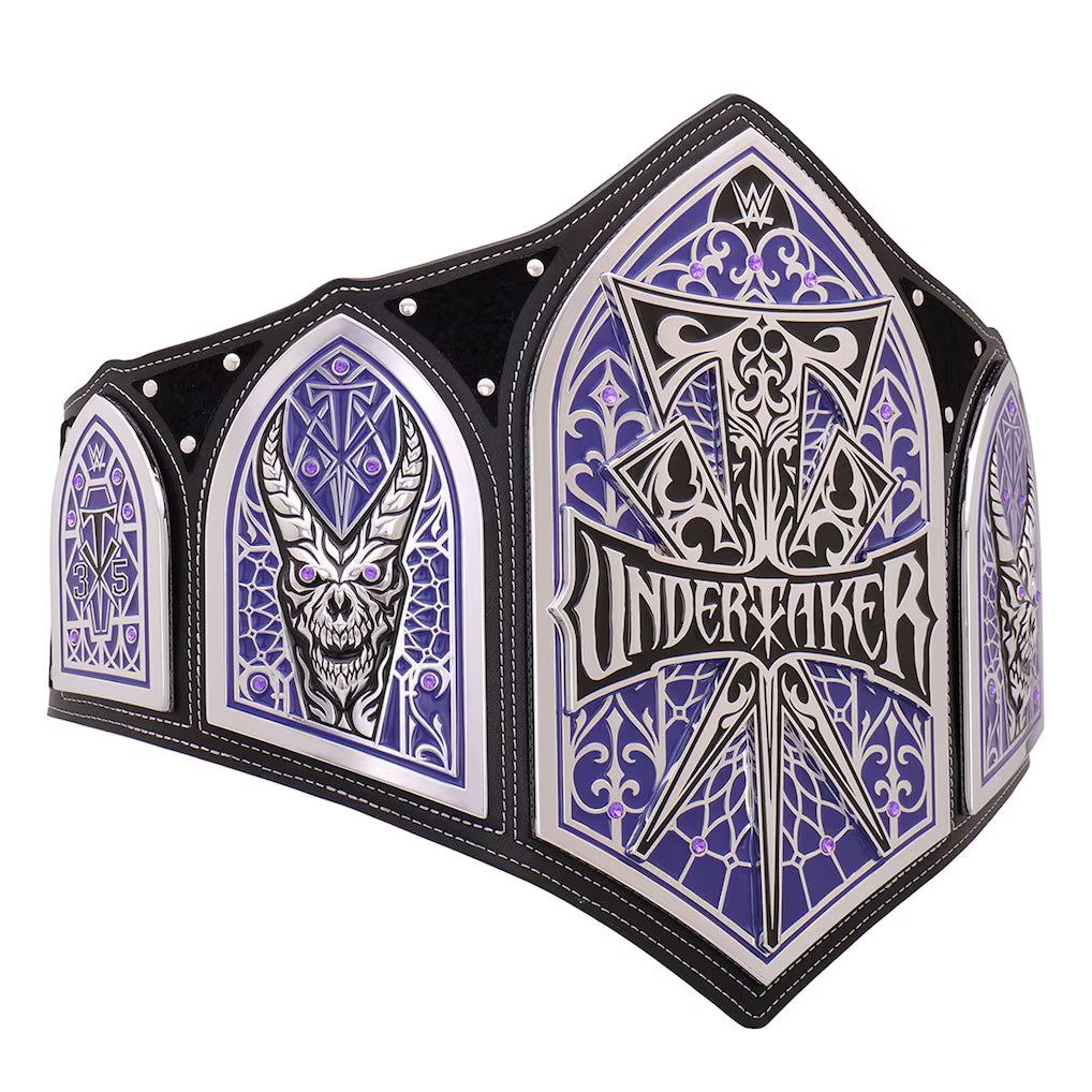 The Undertaker 35 Years Legacy Title Belt