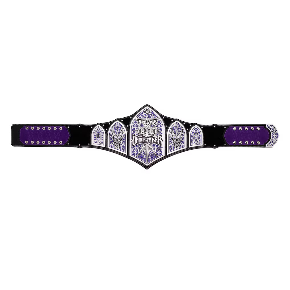 The Undertaker 35 Years Legacy Title Belt
