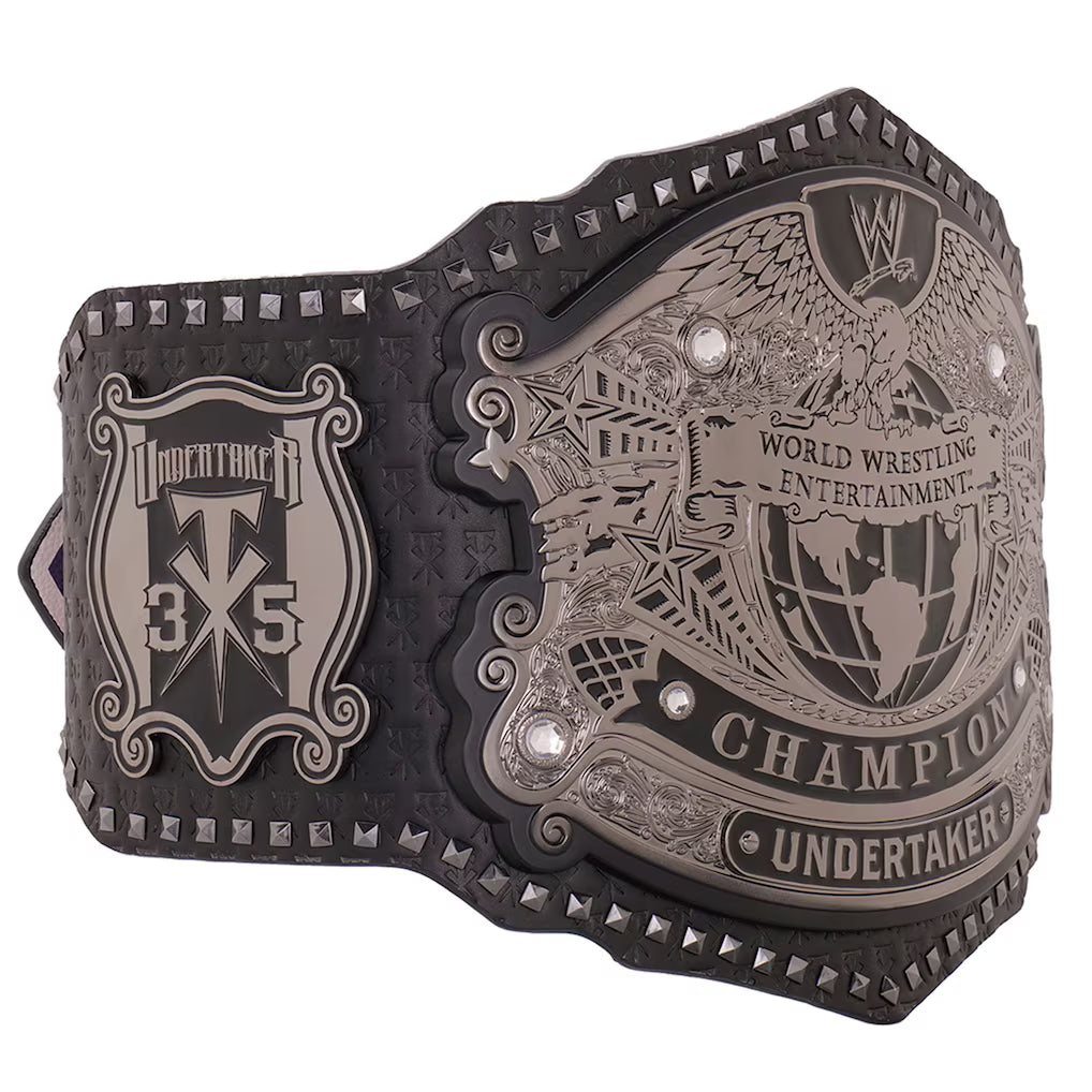 The Undertaker 35 Years Signature Series Title Belt