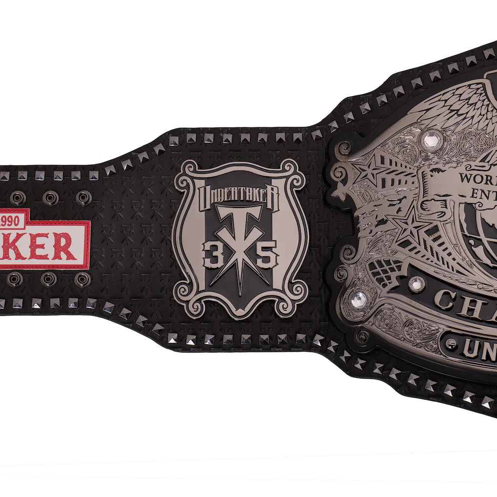 The Undertaker 35 Years Signature Series Title Belt
