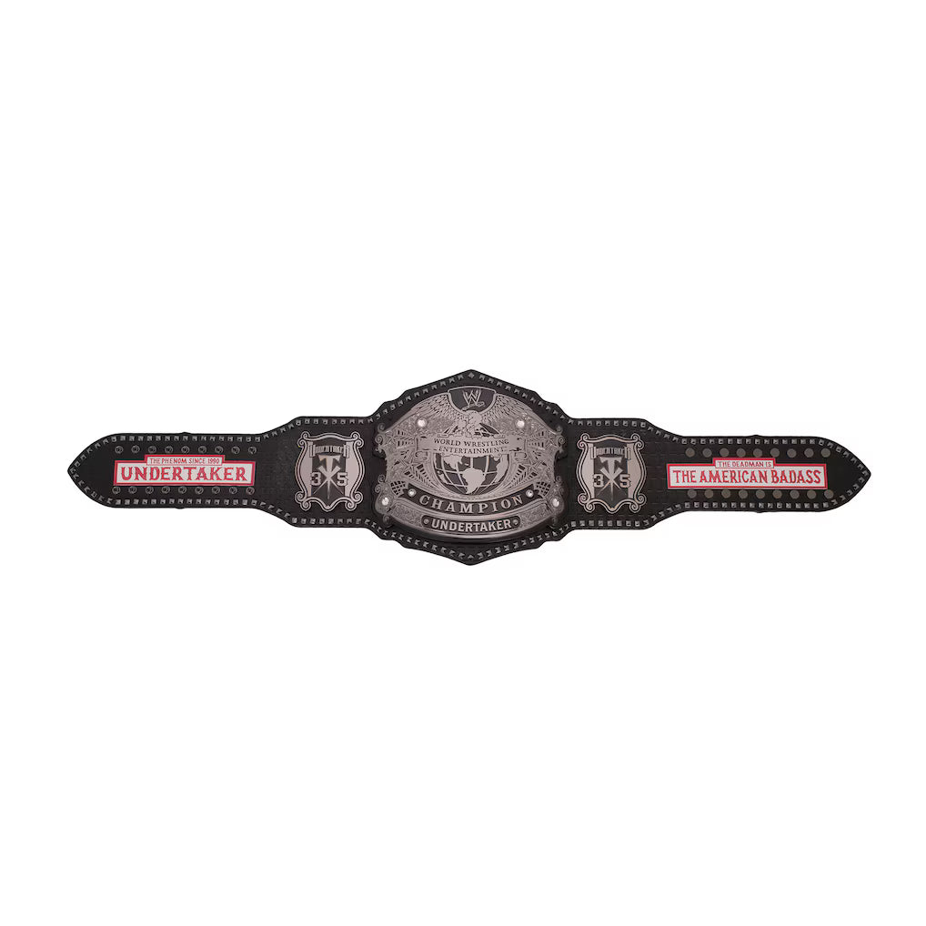 The Undertaker 35 Years Signature Series Title Belt