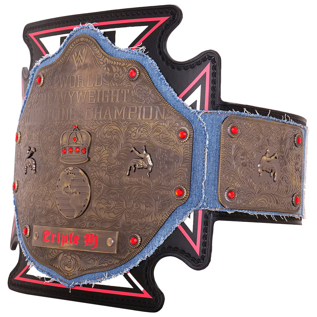Triple H 30 Years Evolution World Heavyweight Signature Series Title Belt