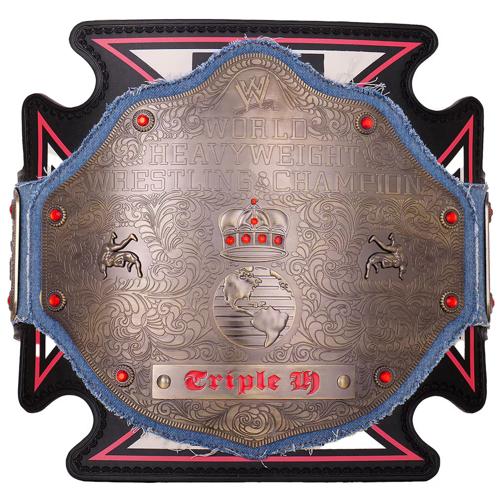 Triple H 30 Years Evolution World Heavyweight Signature Series Title Belt