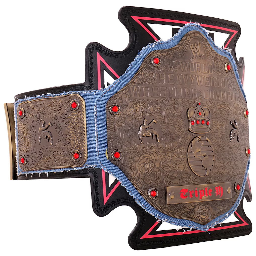Triple H 30 Years Evolution World Heavyweight Signature Series Title Belt