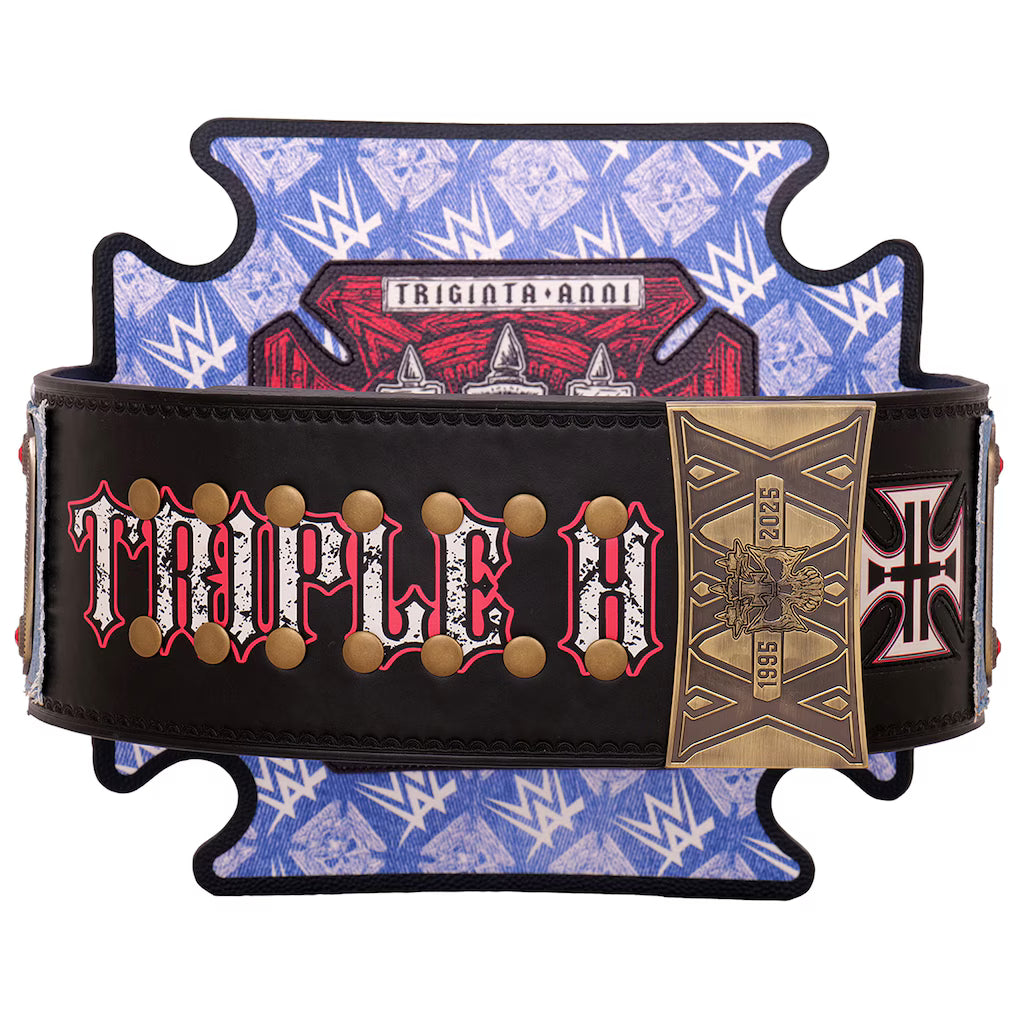Triple H 30 Years Evolution World Heavyweight Signature Series Title Belt