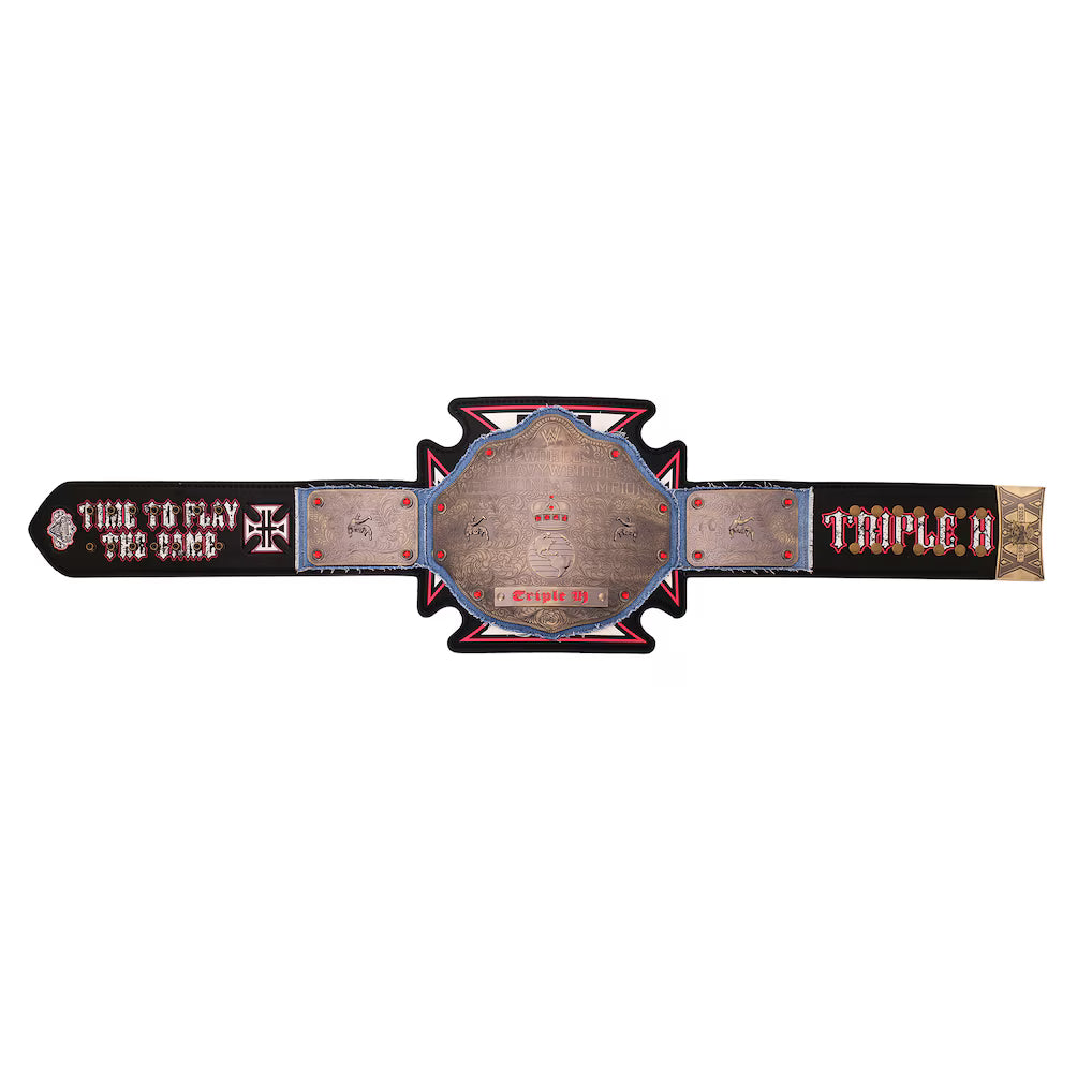 Triple H 30 Years Evolution World Heavyweight Signature Series Title Belt
