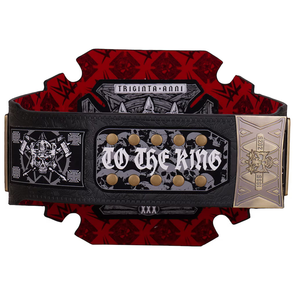 Triple H 30 Years The Authority Championship Signature Series Title Belt