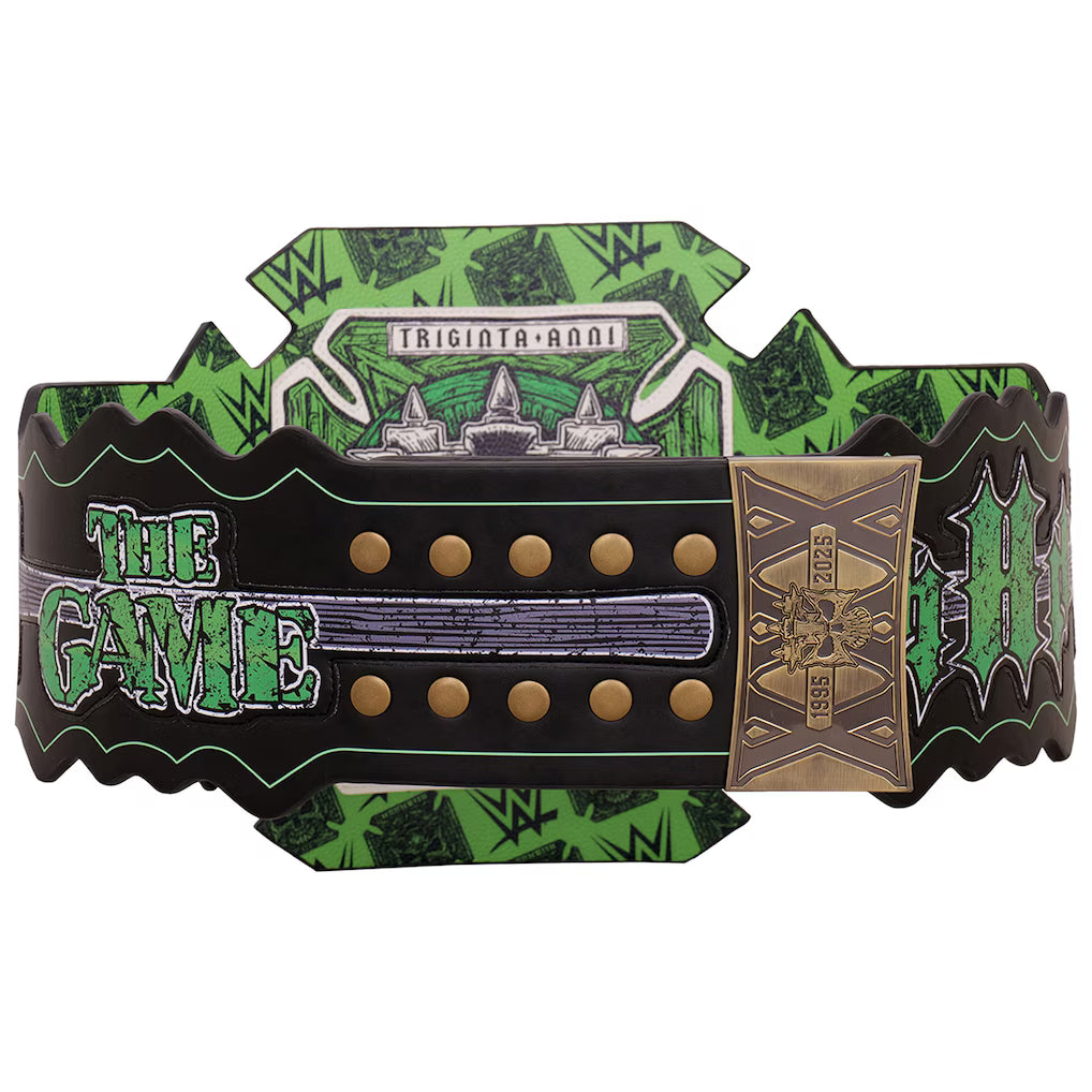 Triple H 30 Years The Game Attitude Era Signature Series Title Belt