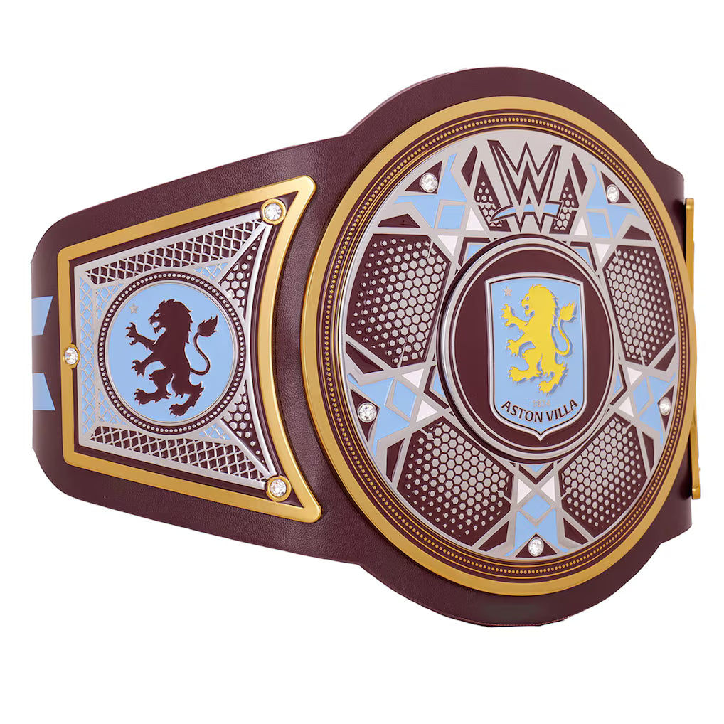 Aston Villa Legacy Championship Replica Title Belt